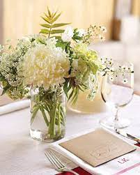 A Traditional Red And White Barn Destination Wedding In Tennessee White Wedding Centerpieces Wedding Centerpieces Flower Centerpieces