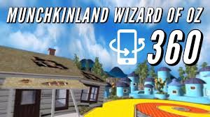 The Wizard Of Oz Movie Munchkinland 360 Video Animated Version Youtube Wizard Of Oz Movie Oz Movie Animation