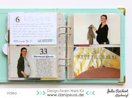 Schwangerschaftsalbum Im Project Life Stil Schwangerschaftstagebuch Schwangerschafts Tagebuch Baby Tagebuch