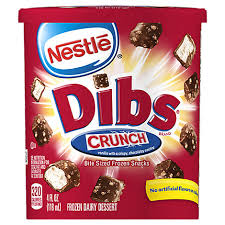 There are 140 calories in 1 1/2 cup (2.3 oz) of edy's ice cream, vanilla. Dreyers Edys Dibs Frozen Dairy Dessert Crunch Vanilla With A Crispy Chocolaty Coating 4 Fl Oz Safeway