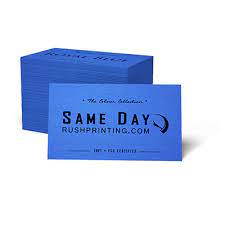 Don't waste any more time. Same Day Colored Business Cards Printing Services Samedayrushprinting Com