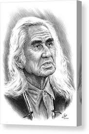 Chief Dan George 2 Canvas Print