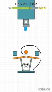 The glass is sad because it's empty. Happy Glass Level 182 Solution Level Hacks