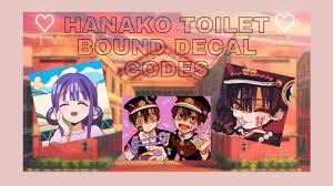 We did not find results for: Hanako Toilet Bound Roblox Decal Codes Iixsoftsnails Youtube Anime Decals Roblox Coding