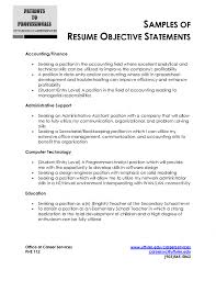 entry level job resume objective example