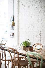 She S A Brick House Sfgirlbybay Dining Room Design Brick Decor Cafe Decor
