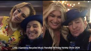 LITTLE J GAMBINO & SINGER "LYNN STEINHURST" CELEBRATE NIKKI'S BIRTHDAY WITH  SINGING & DANCING