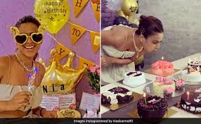 The actress also shared glimpses of her but looks like it didn't go down well with the netizens. Tv Naagin Nia Sharma Get Excited On Her 30th Birthday Actress Dance Video And Photos Goes Viral Tv S Nagin Nia Sharma Was Excited Screaming Loudly On Birthday Newsbust In