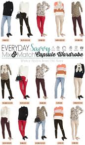Mix Match Cute Winter Outfits From Old Navy Mini Capsule Wardrobe Mix Match Outfits Casual Winter Outfits Mix Match