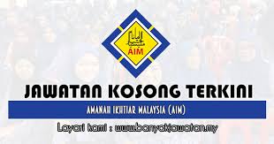 Untuk mengetahui alamat pejabat aim seluruh negara anda juga boleh layari laman web aim.gov.my Jawatan Kosong Di Amanah Ikhtiar Malaysia Aim 10 Jun 2021 Kerja Kosong 2021 Jawatan Kosong Kerajaan 2021