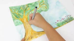 If you like the look of ink and watercolor sketching, too; How To Ink And Watercolor 11 Steps With Pictures Wikihow
