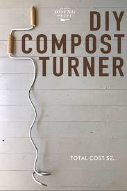 Compost turner and mixing tool that won't hurt your worms. Pin On Gardening