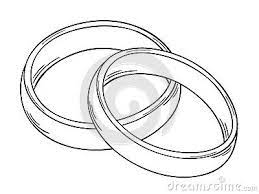 Two Rings Wedding Ring Drawing Wedding Ring Vector Wedding Ring Illustrations
