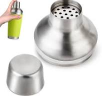 Amazon.com: Cocktail Shaker Lids Compatible with YETI Rambler 20 oz, Leak  Resistant, Shake without Splashes, Stainless Steel Replacement Lid Whiskey  ...