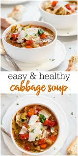 Easy Healthy Cabbage Soup Recipe Lil Luna Recipe Easy Healthy Soup Cabbage Soup Recipes Healthy Cabbage Soup Recipe