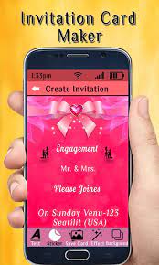 Be it a wedding, engagement, birthdays, baby showers, party, . Digital Invitation Card Maker For Android Apk Download