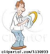Maybe they won't let you. Royalty Free Rf Clipart Of Drying Dishes Illustrations Vector Graphics 1