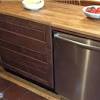 The most common kitchen island with dishwasher and sink material is copper. 3
