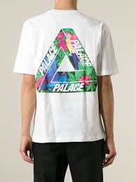 Collectors have also taken an interest in these men's tees. Palace Logo T Shirt In White For Men Lyst