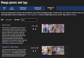 Searching For Tags Genres On Anime Planet Has Never Been Easier Anime Planet Forum