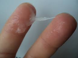 What is the possibility of pregnancy if at the time of ovulation you saw cloudy white slimy discharges instead of the clear egg white discharg? Watery Discharge After Ovulation Discharge After Ovulation