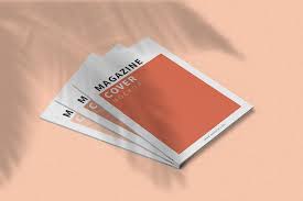 Easily add your own graphics via the smart object layers. Free A4 Magazine Cover Mockup Mockuptree