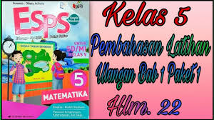 Maybe you would like to learn more about one of these? Kelas 5 Pembahasan Esps Matematika Latihan Ulangan Bab 1 Paket 1 Youtube