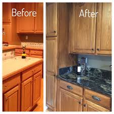 Kitchen Cabinet Makeover 2 Coats Of Minwax Polyshade Tudor Satin On Cabinets Restaining Kitchen Cabinets Oak Kitchen Cabinets Kitchen Cabinets Makeover