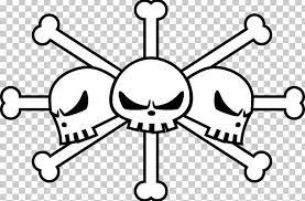 The flag most commonly identified as the jolly roger today—the skull and crossbones symbol on a black flag—was used during the 1710s by a number of pirate captains including black sam bellamy, edward england, and john. One Piece Treasure Cruise Jolly Roger Marshall D Teach Monkey D Luffy Flag Png Clipart Angle