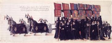This tomb can be seen in the lady chapel in westminster abbey to this day. 28 April 1603 Elizabeth I S Funeral The Tudor Society
