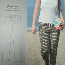 Pantalon Sunny Du 34 Au 48 Difficultes 1 4 La Maison Victor 2 Ete 2014 La Maison Victor Pantalon Idee Couture
