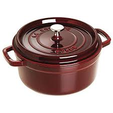 Staub Cocotte Brater Rund Mit Dampfeinsatz 26 Cm 5 0 L Induktionsgeeignet Mit Mattsch Rezepte Fleisch Gesunde Rezepte Wenig Kalorien Rezepte Wenig Kalorien