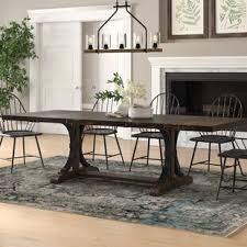 Measuring 50'' l x 36'' w x 30'' h when fully expanded, this table comfortably accommodates up to four. Traditional Dining Tables Birch Lane