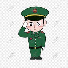 Gratis download 2.000 gambar polisi & polisi kartun. Tentara Kartun Memberi Hormat Png Grafik Gambar Unduh Gratis Lovepik