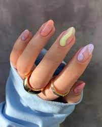 This is another blue look, but this time it was paired with other. 17 Aesthetic Nail Designs You Ll Want To Wear Every Day World Stock Market