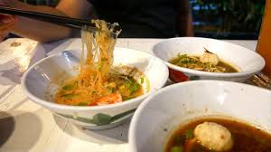 The broth is very rich and brimming with flavour! Amphawa Boat Noodle Experience Thai Boat Noodle In Jb