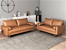 Your faux leather sofa or couch should be among the important investments in your home and if you can take good care of it, you should expect it to the faux leather sofa is much lower than the other couches and sofas the market offers. Faux Leather Living Room Sets You Ll Love In 2021 Wayfair
