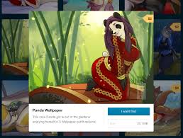 Dragon unicorn, owl, kangaroo, cat, toucan and others. Wallpaper Panda Girl By Inktigerart On Deviantart