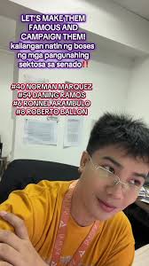 election2025🇵🇭 #normanmarquezforsenator #daningramossasenado #ronne...