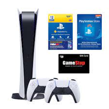 I know it's a joke that gamestop rips off his customers but i really liked that deal. Playstation 5 Digital Edition With Ps Plus System Bundle With 20 Gamestop Gift Card Gamestop