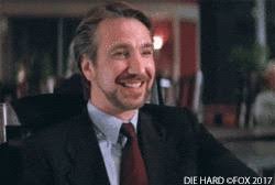 Hans Gruber wishes you all happy holidays ❤️ #neuroticfish  #diehardisachristmasmovie