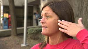 Bridget McClain hit in face by puck at Blackhawks game