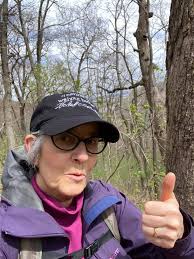 Swimming with sticks post hike day with aging icies