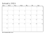 January 2020 Calendar