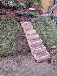 Diy Anleitung Fur Einfache Gartenstufen Garten Stufen Gartentreppe Garten