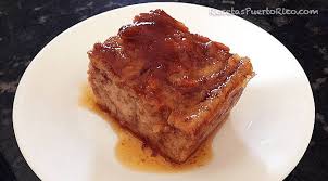 Budin De Pan Puertorriqueno Budin De Pan Receta Menu De Panaderia Y Comida Latina