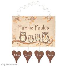 Überlegen sie sich ein schönes dekoratives motiv (z.b.türschilder mit katzen und der aufschrift herzlich willkommen oder: Shabby Turschild Holz Eulrn Mit Herzen Turschild Holz Turschilder Hausturschilder