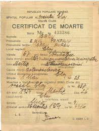 Ziua tatălui 2020 este sărbătorită pe 10 mai, la o săptămână după ziua mamei. Certificat De Moarte 091 Emil Isac 093 Europeana