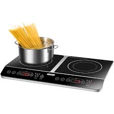 Put the eggs in the pot and cover them completely with water. Induction Cooker Double Elegance