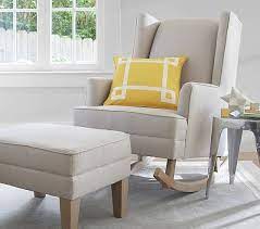How it is constructed … Modern Wingback Convertible Rocking Chair Ottoman Modern Wingback Rocking Chair Nursery Chair